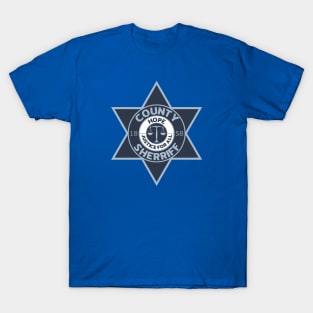 🗡️First Blood 🗡️ - Sheriffs Car Emblem T-Shirt